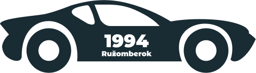 Auto s nápisom 1994 Ružomberok